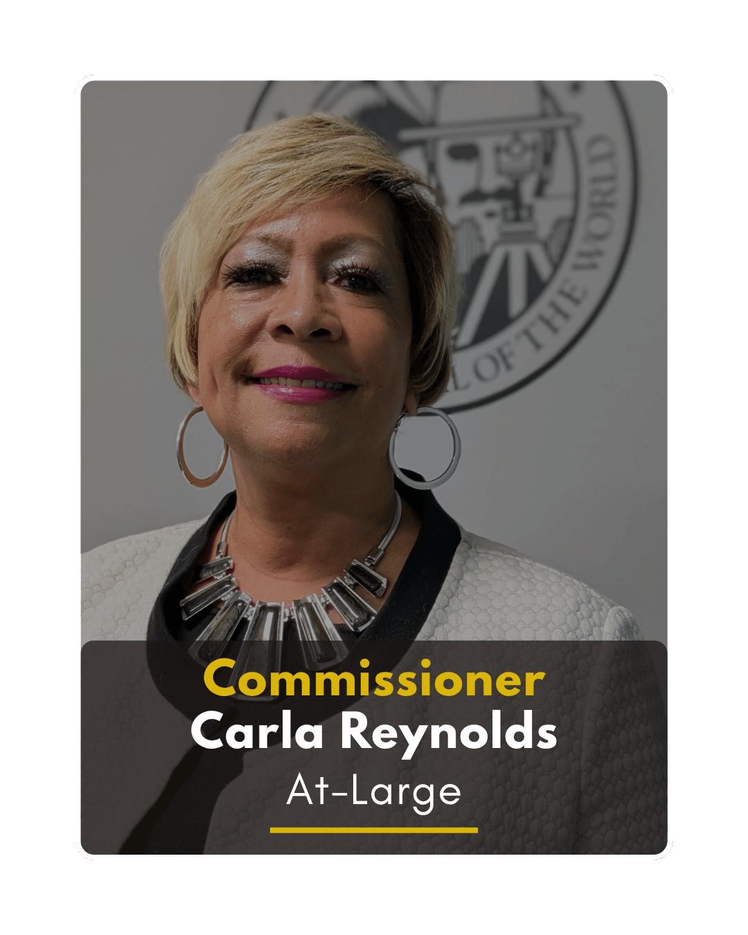 Carla Reynolds Commissioner, At-Large