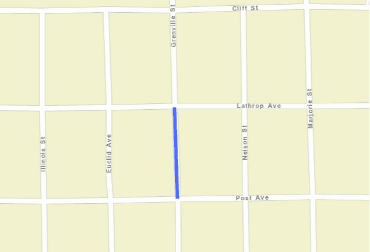 Grenville Street closure July 25, 2019