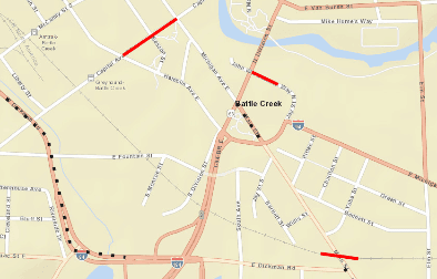 Main and Capital SW closures May 19, 2020