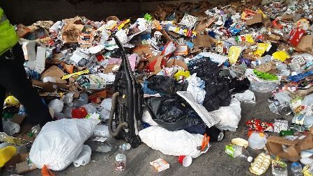 Battle Creek contaminated recycling