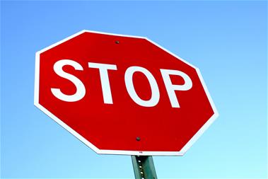 Stop sign